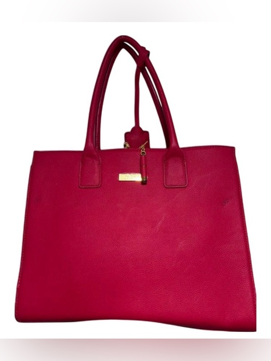 Joy & Iman Handbags - Joy & Iman Hollywood Glambag Marsala Red Leather - 2004 Deadstock NEW- NIP Set